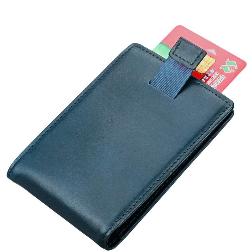Mens Slim Wallet with Money Clip RFID Blocking Bifold Credit Card Holder Case US
